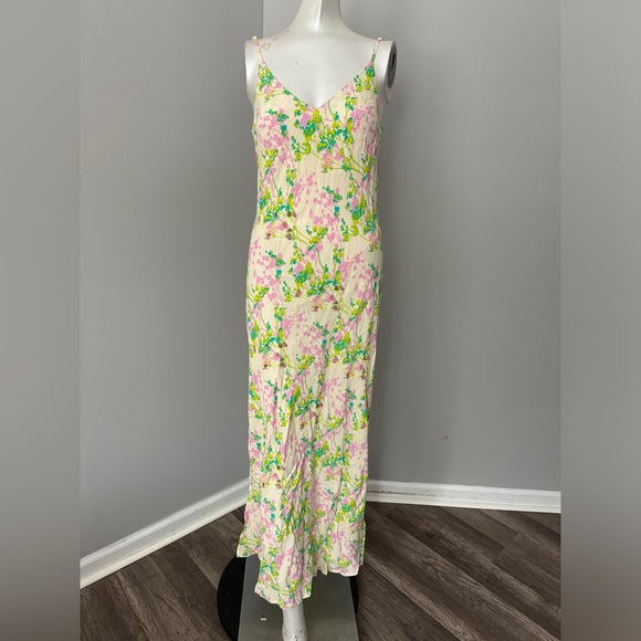 ESSENTIEL ANTWERP Doom Floral Slip Dress US 4 $316 - Picture 6 of 13